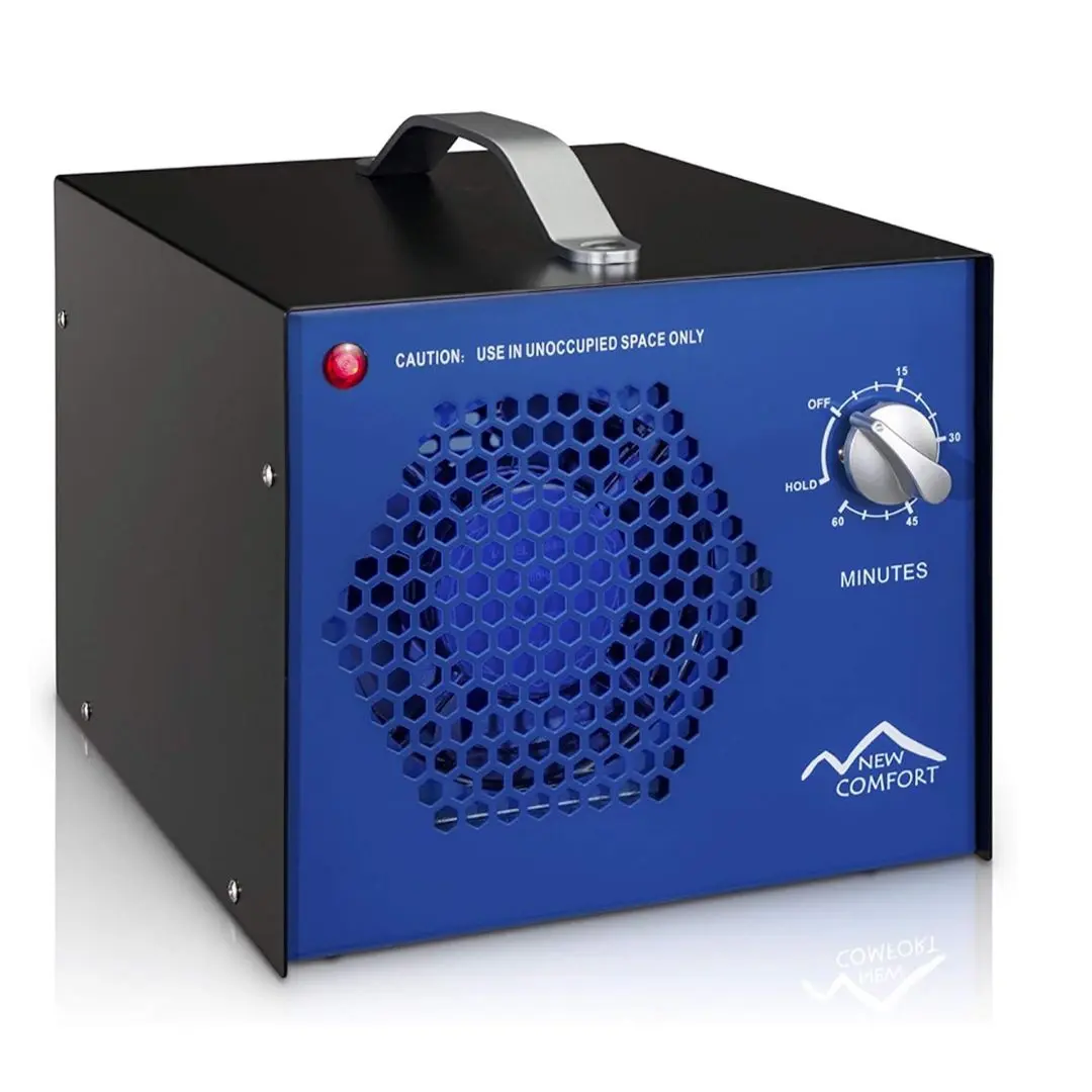 Blue Commercial Air Purifier Ozone Generator with UV 